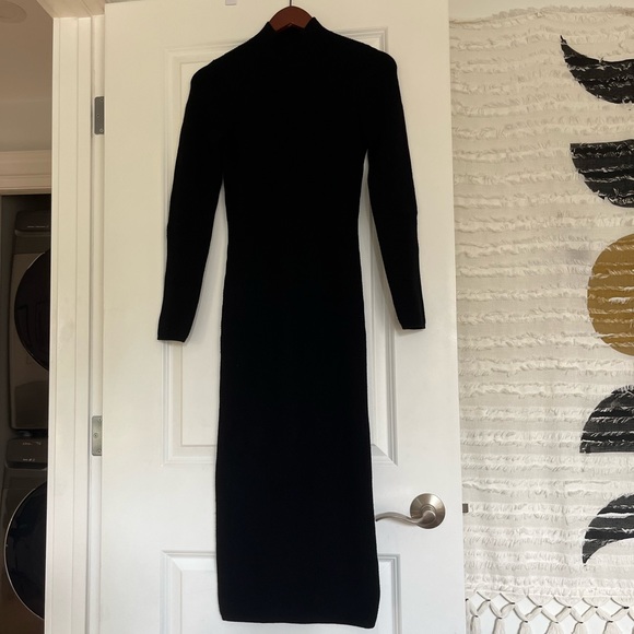 Wilfred Pinot Longsleeve dress in black - Picture 4 of 8